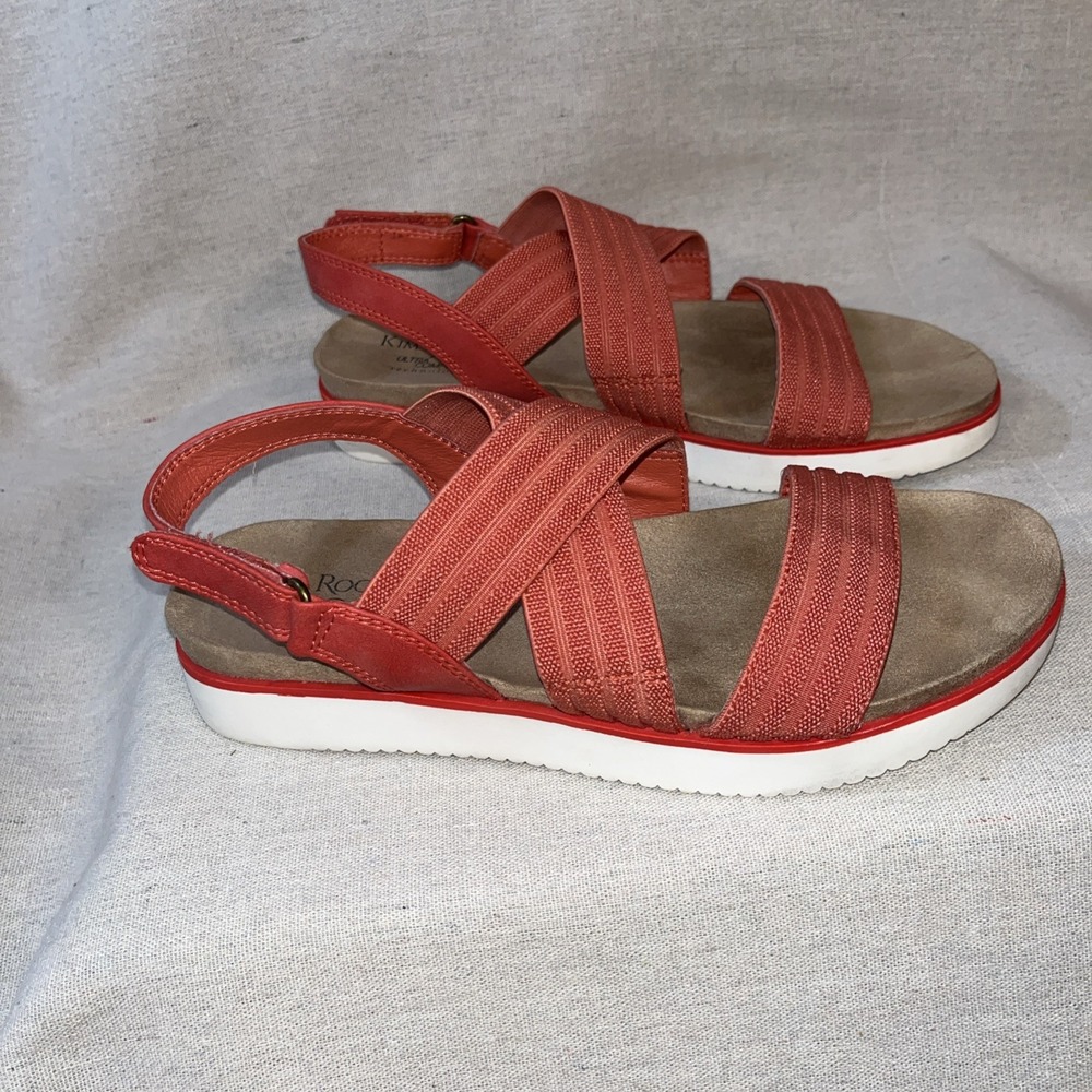 Kim Rogers Women's Ultra Comfort Light Sandal Size 8.5M Pixie Coral